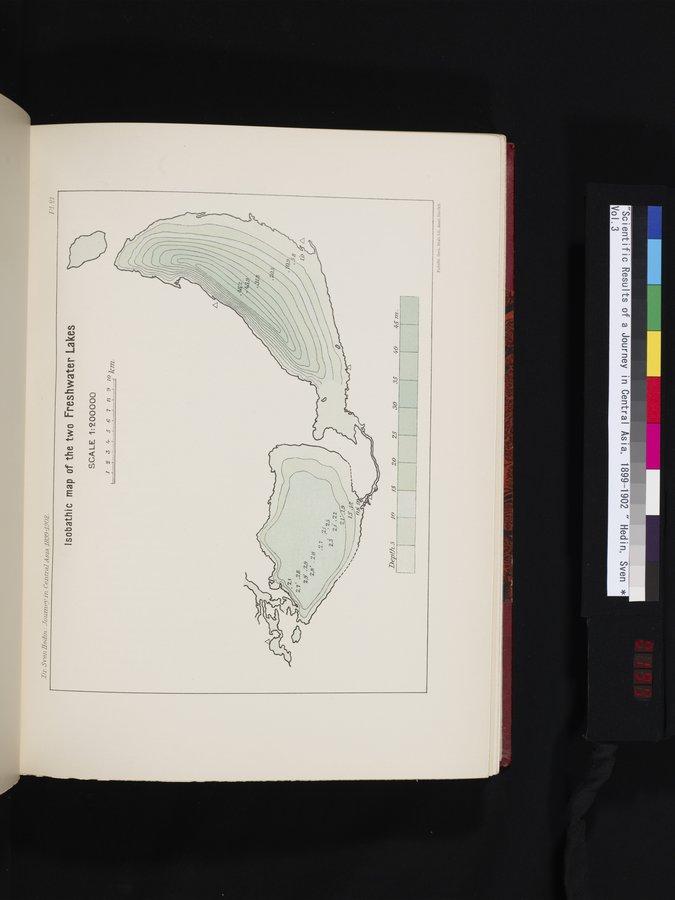 Scientific Results of a Journey in Central Asia, 1899-1902 : vol.3 / 195 ページ（カラー画像）