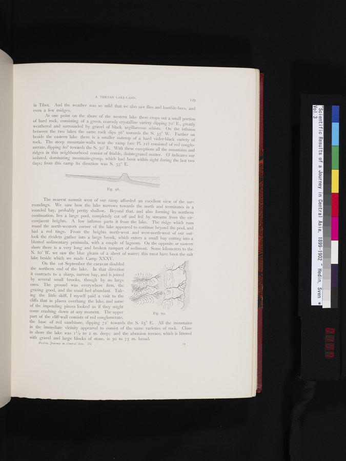Scientific Results of a Journey in Central Asia, 1899-1902 : vol.3 / 197 ページ（カラー画像）