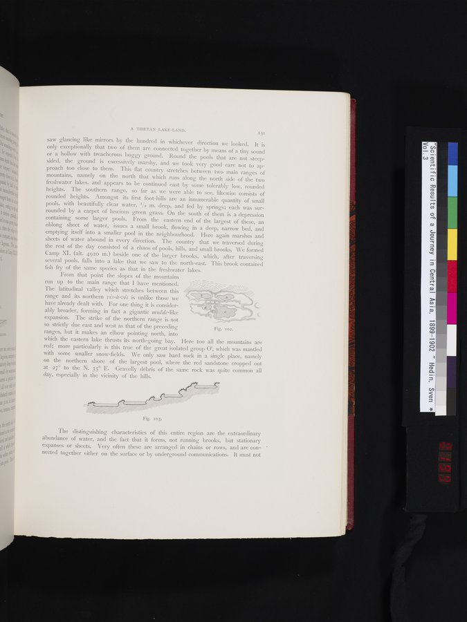 Scientific Results of a Journey in Central Asia, 1899-1902 : vol.3 / Page 199 (Color Image)