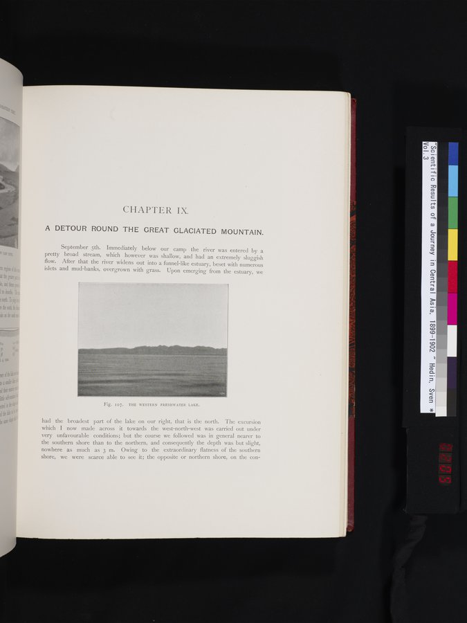 Scientific Results of a Journey in Central Asia, 1899-1902 : vol.3 / 205 ページ（カラー画像）