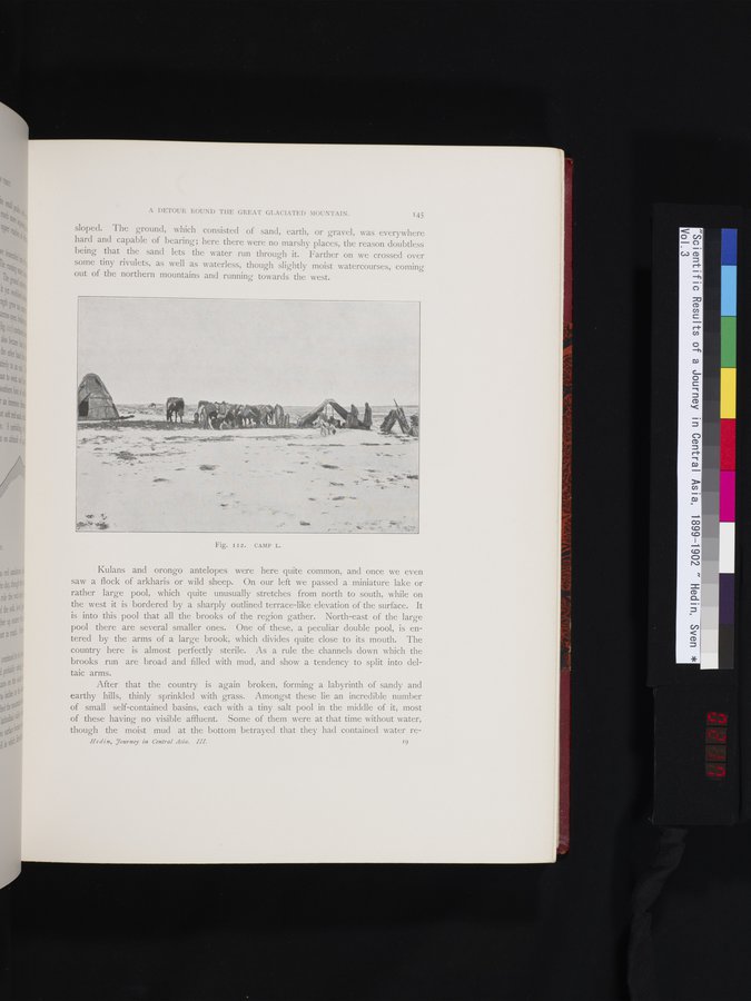 Scientific Results of a Journey in Central Asia, 1899-1902 : vol.3 / 217 ページ（カラー画像）