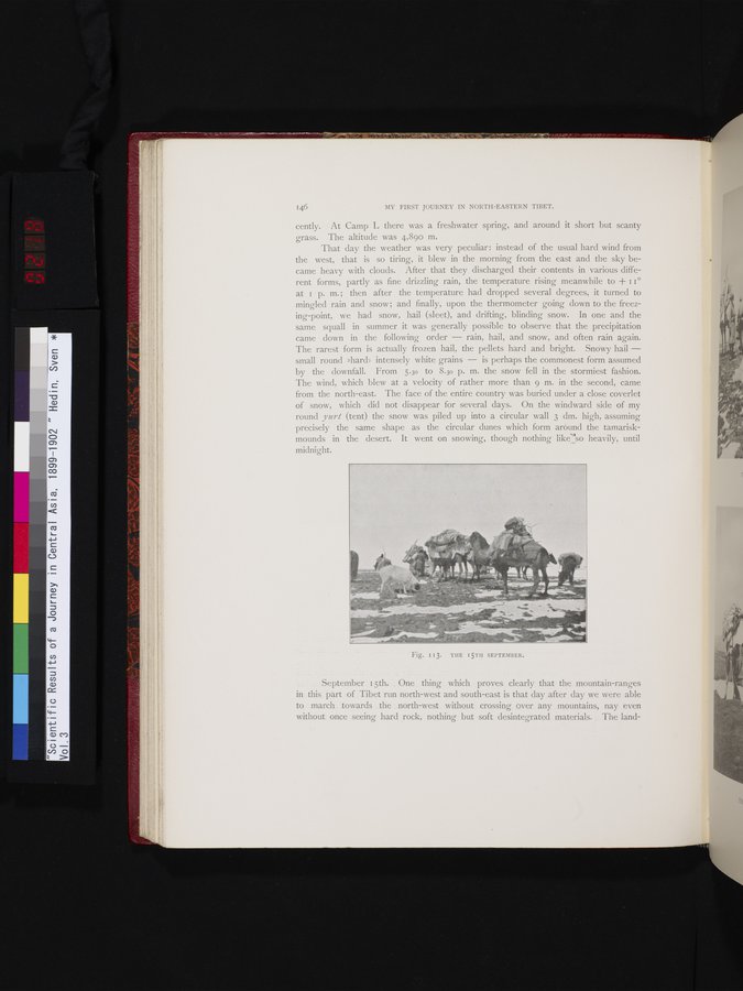 Scientific Results of a Journey in Central Asia, 1899-1902 : vol.3 / 218 ページ（カラー画像）