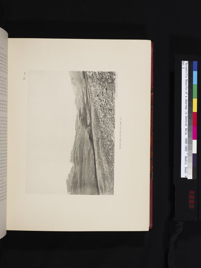 Scientific Results of a Journey in Central Asia, 1899-1902 : vol.3 / 231 ページ（カラー画像）