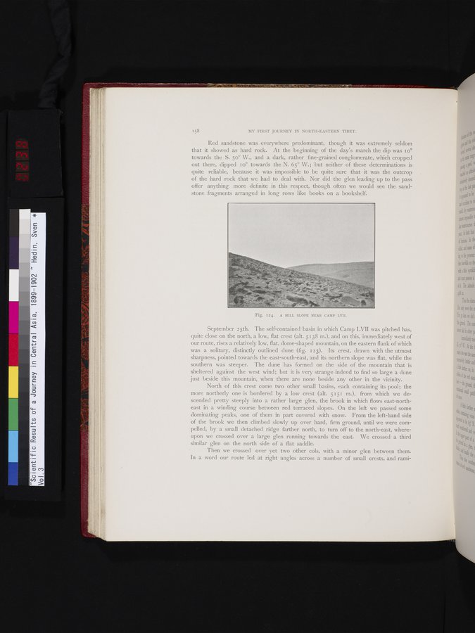 Scientific Results of a Journey in Central Asia, 1899-1902 : vol.3 / Page 238 (Color Image)