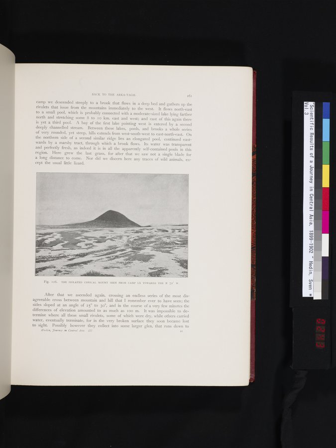 Scientific Results of a Journey in Central Asia, 1899-1902 : vol.3 / 243 ページ（カラー画像）
