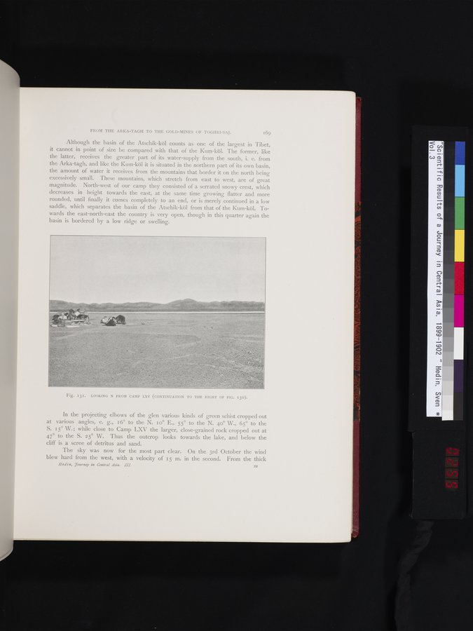 Scientific Results of a Journey in Central Asia, 1899-1902 : vol.3 / Page 255 (Color Image)