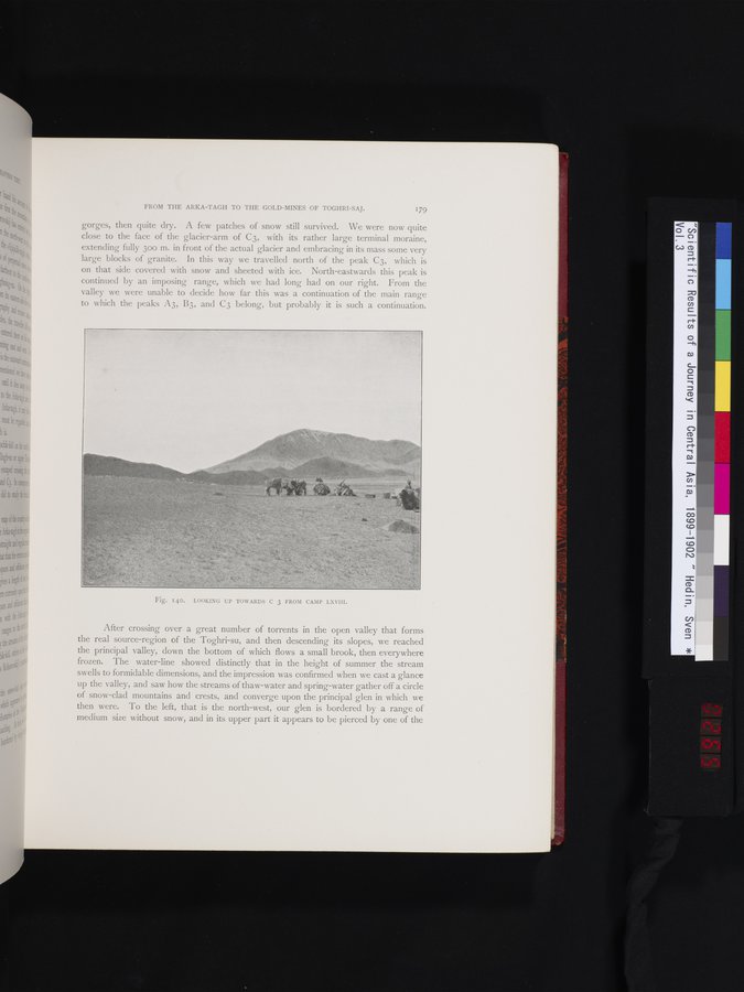 Scientific Results of a Journey in Central Asia, 1899-1902 : vol.3 / Page 265 (Color Image)
