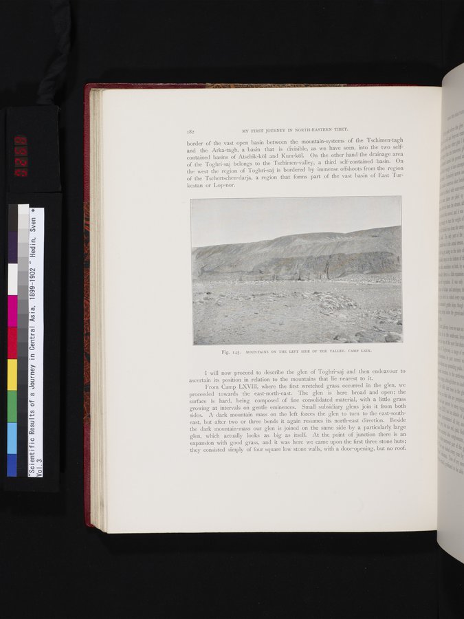 Scientific Results of a Journey in Central Asia, 1899-1902 : vol.3 / 268 ページ（カラー画像）