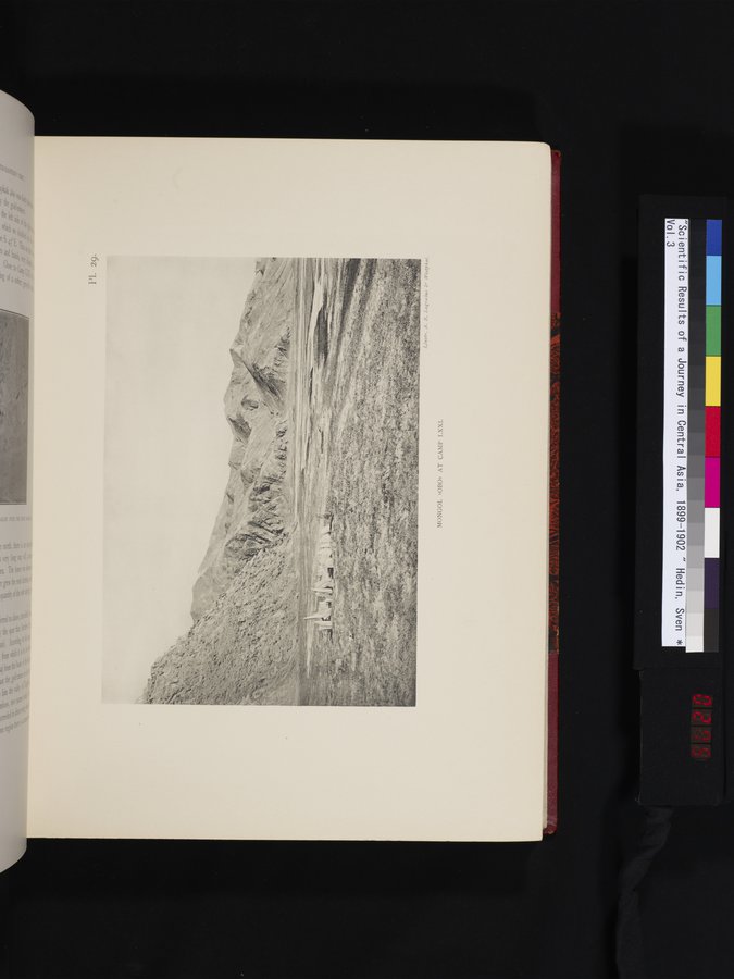 Scientific Results of a Journey in Central Asia, 1899-1902 : vol.3 / 275 ページ（カラー画像）