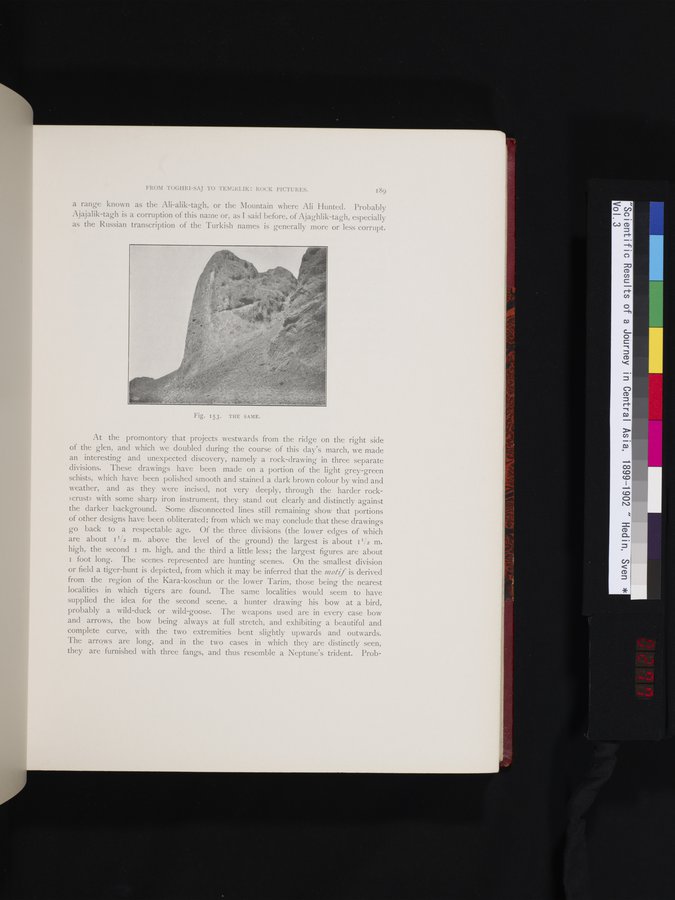 Scientific Results of a Journey in Central Asia, 1899-1902 : vol.3 / 277 ページ（カラー画像）