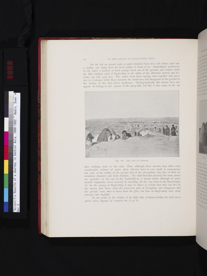 Scientific Results of a Journey in Central Asia, 1899-1902 : vol.3 / 296 ページ（カラー画像）