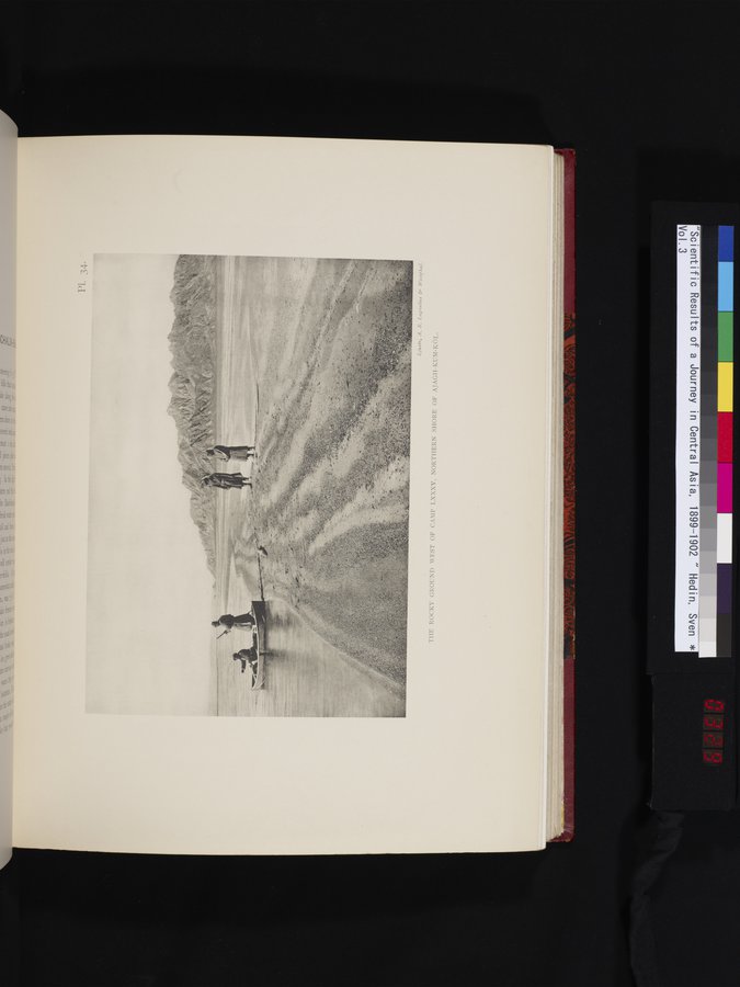 Scientific Results of a Journey in Central Asia, 1899-1902 : vol.3 / 329 ページ（カラー画像）