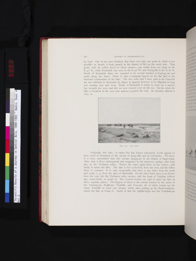 Scientific Results of a Journey in Central Asia, 1899-1902 : vol.3 / Page 402 (Color Image)