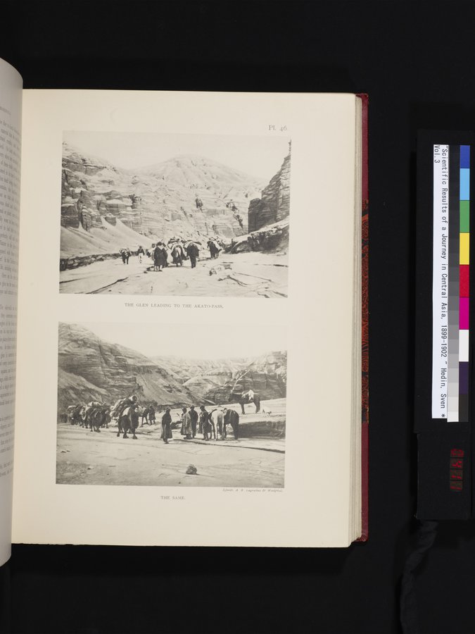 Scientific Results of a Journey in Central Asia, 1899-1902 : vol.3 / 411 ページ（カラー画像）