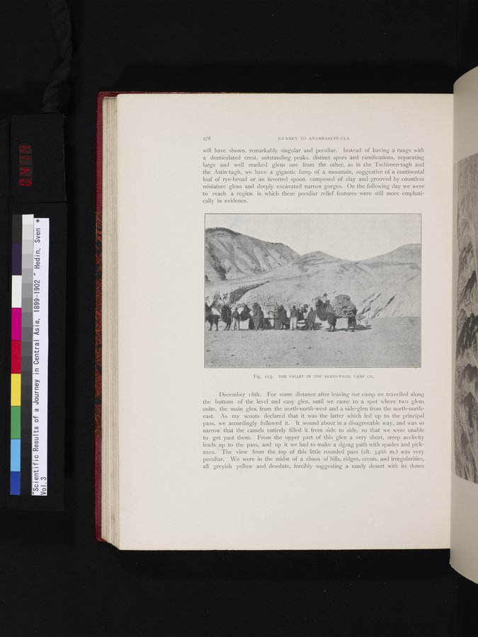 Scientific Results of a Journey in Central Asia, 1899-1902 : vol.3 / 414 ページ（カラー画像）