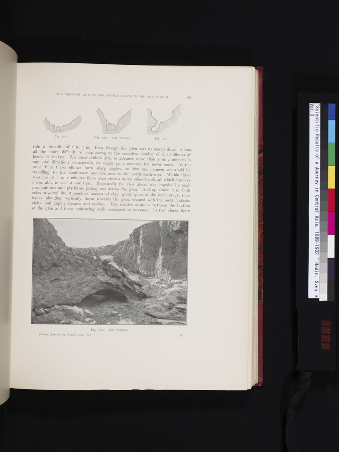 Scientific Results of a Journey in Central Asia, 1899-1902 : vol.3 / 425 ページ（カラー画像）