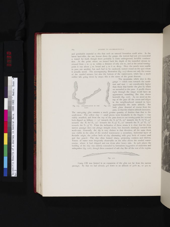 Scientific Results of a Journey in Central Asia, 1899-1902 : vol.3 / 430 ページ（カラー画像）