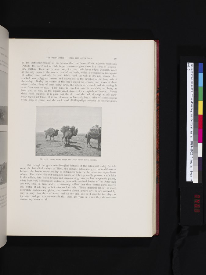 Scientific Results of a Journey in Central Asia, 1899-1902 : vol.3 / 465 ページ（カラー画像）
