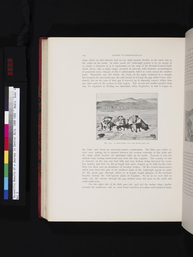 Scientific Results of a Journey in Central Asia, 1899-1902 : vol.3 / 468 ページ（カラー画像）