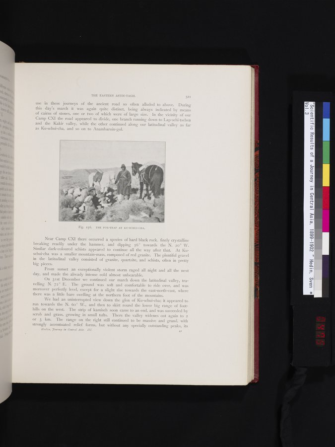 Scientific Results of a Journey in Central Asia, 1899-1902 : vol.3 / 475 ページ（カラー画像）