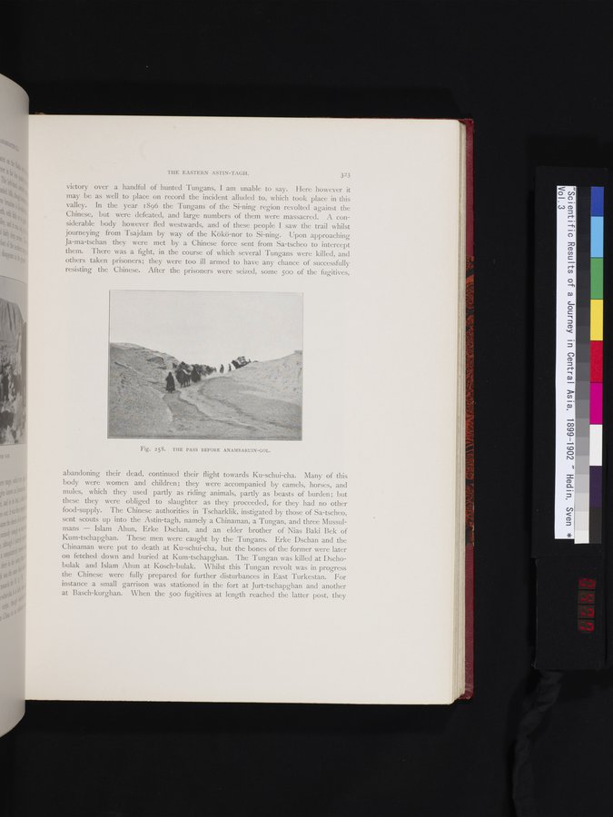 Scientific Results of a Journey in Central Asia, 1899-1902 : vol.3 / 477 ページ（カラー画像）