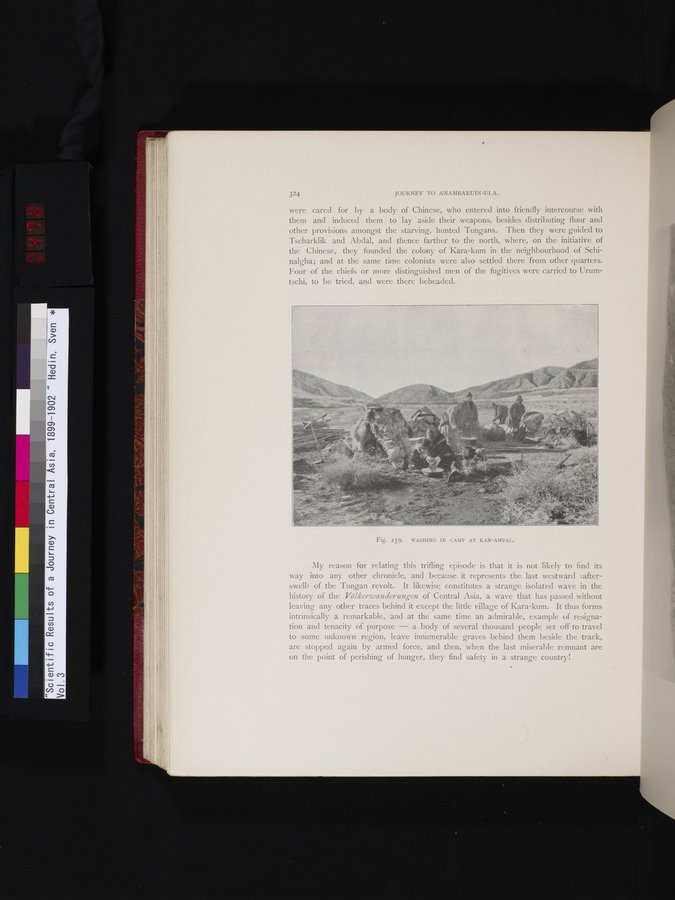 Scientific Results of a Journey in Central Asia, 1899-1902 : vol.3 / 478 ページ（カラー画像）