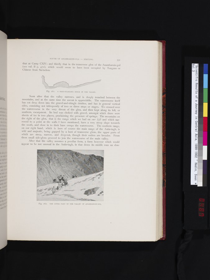 Scientific Results of a Journey in Central Asia, 1899-1902 : vol.3 / 487 ページ（カラー画像）