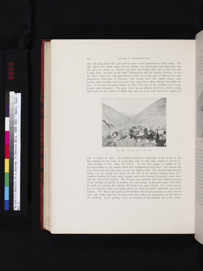 Scientific Results of a Journey in Central Asia, 1899-1902 : vol.3 / 506 ページ（カラー画像）
