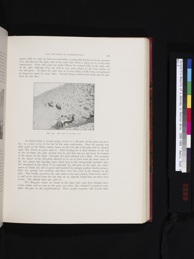 Scientific Results of a Journey in Central Asia, 1899-1902 : vol.3 / 507 ページ（カラー画像）