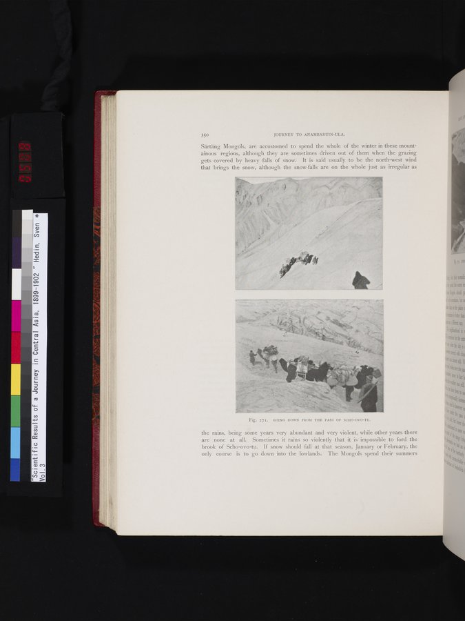 Scientific Results of a Journey in Central Asia, 1899-1902 : vol.3 / Page 508 (Color Image)