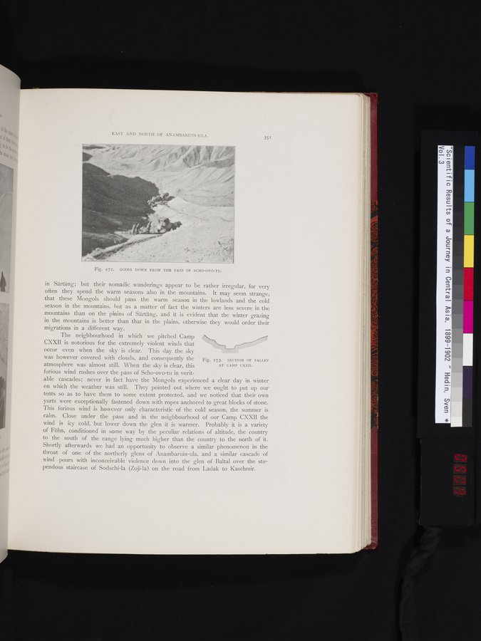 Scientific Results of a Journey in Central Asia, 1899-1902 : vol.3 / 509 ページ（カラー画像）