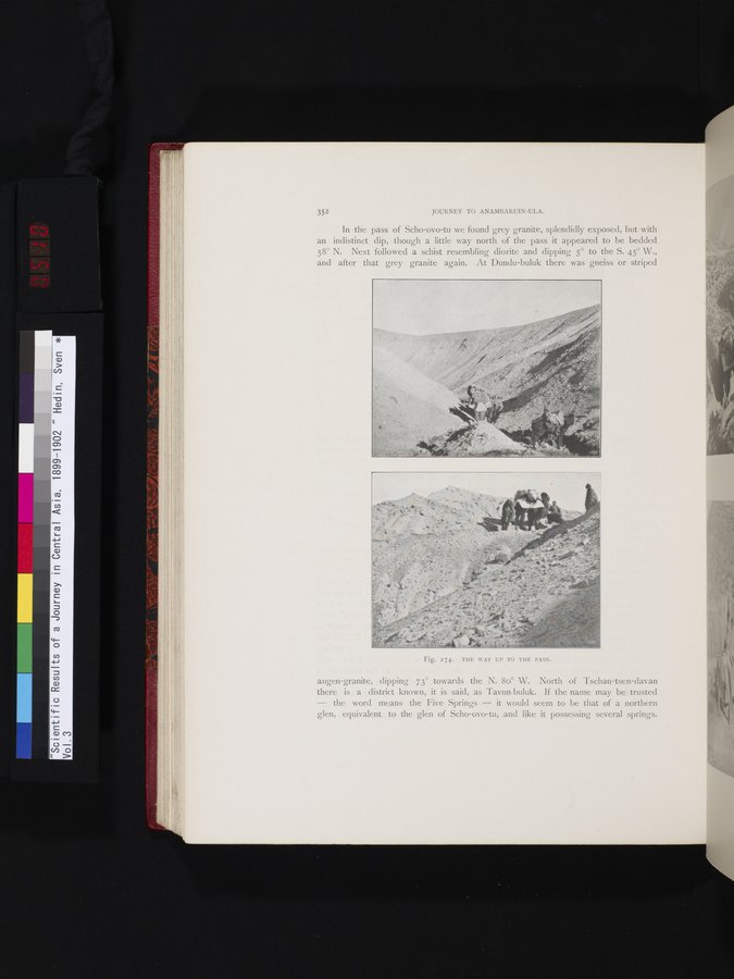 Scientific Results of a Journey in Central Asia, 1899-1902 : vol.3 / 510 ページ（カラー画像）