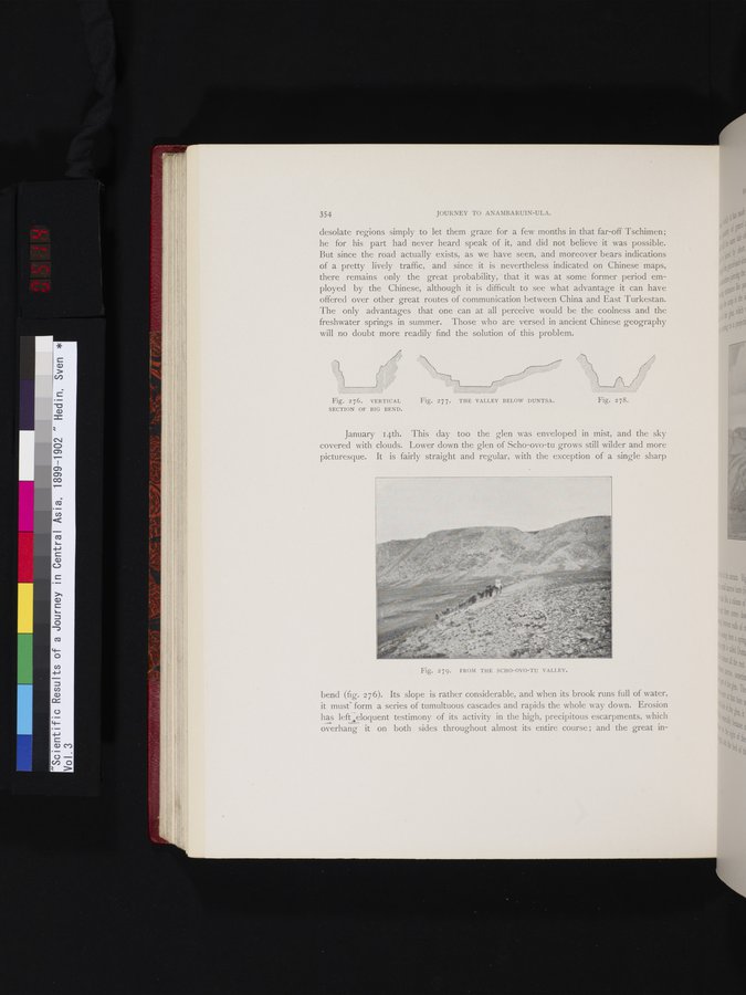 Scientific Results of a Journey in Central Asia, 1899-1902 : vol.3 / 514 ページ（カラー画像）