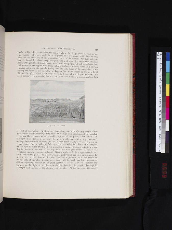 Scientific Results of a Journey in Central Asia, 1899-1902 : vol.3 / 515 ページ（カラー画像）