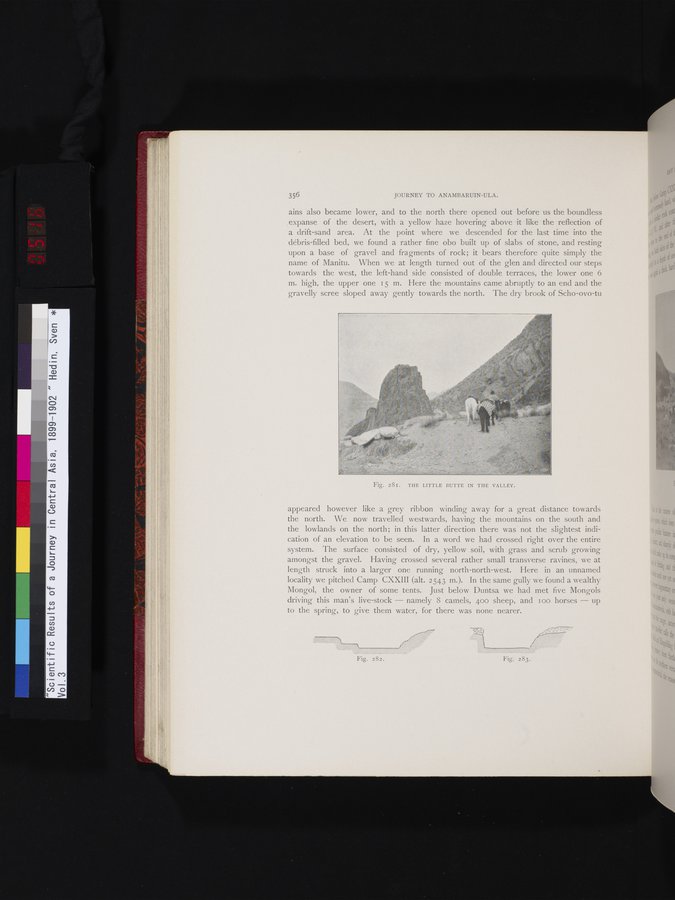 Scientific Results of a Journey in Central Asia, 1899-1902 : vol.3 / 516 ページ（カラー画像）