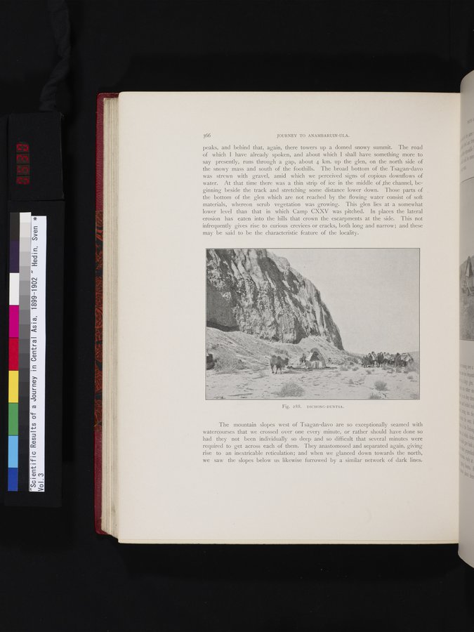 Scientific Results of a Journey in Central Asia, 1899-1902 : vol.3 / 530 ページ（カラー画像）