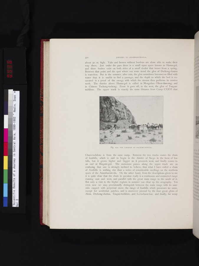Scientific Results of a Journey in Central Asia, 1899-1902 : vol.3 / 536 ページ（カラー画像）