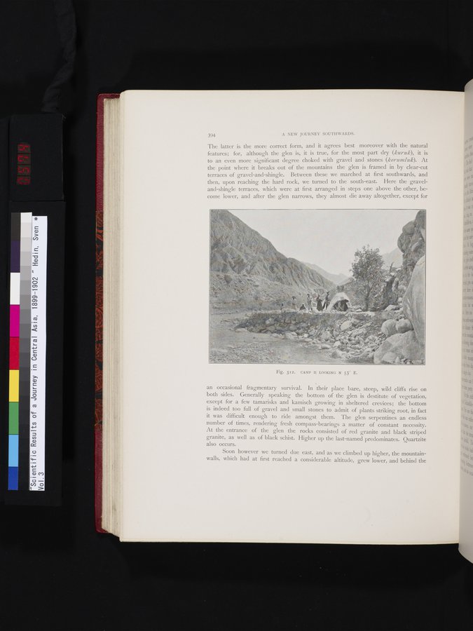 Scientific Results of a Journey in Central Asia, 1899-1902 : vol.3 / 574 ページ（カラー画像）