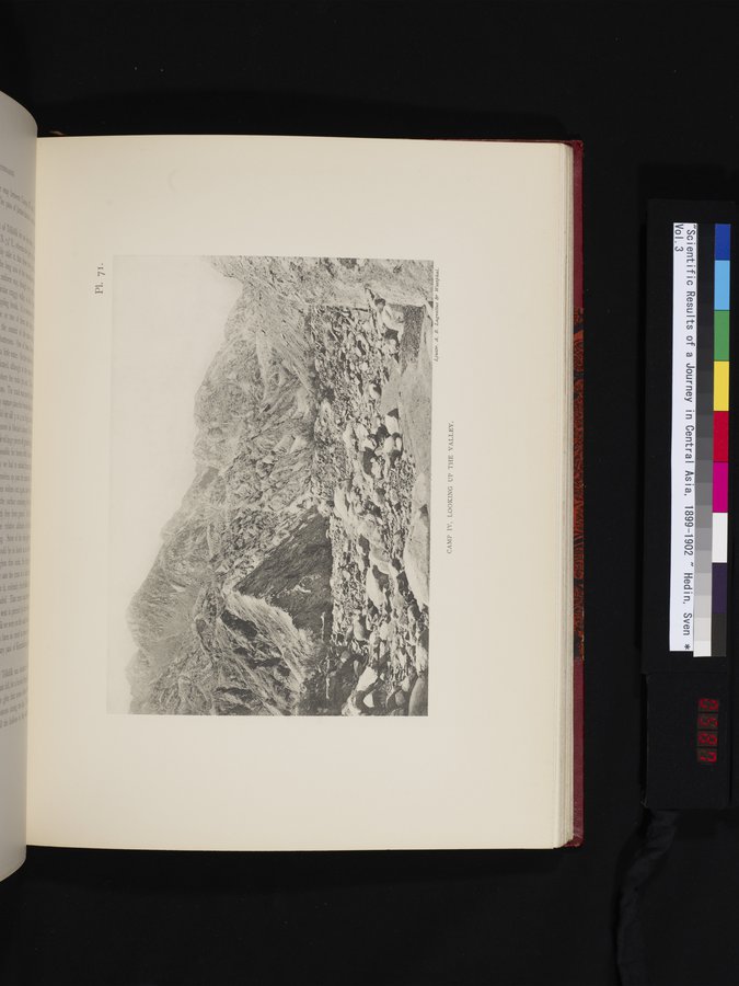Scientific Results of a Journey in Central Asia, 1899-1902 : vol.3 / 587 ページ（カラー画像）