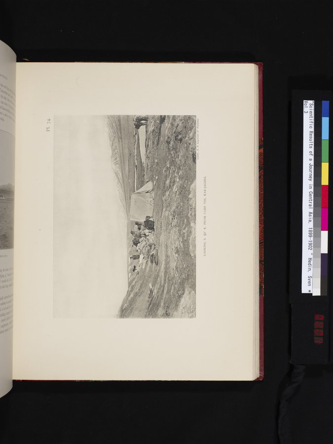 Scientific Results of a Journey in Central Asia, 1899-1902 : vol.3 / 601 ページ（カラー画像）