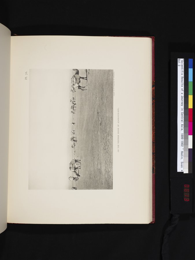 Scientific Results of a Journey in Central Asia, 1899-1902 : vol.3 / 613 ページ（カラー画像）