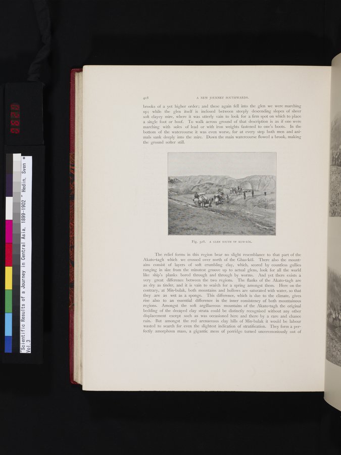 Scientific Results of a Journey in Central Asia, 1899-1902 : vol.3 / 620 ページ（カラー画像）
