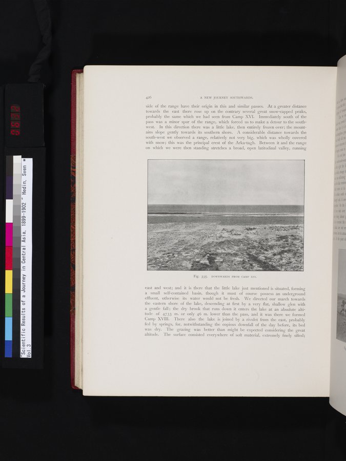 Scientific Results of a Journey in Central Asia, 1899-1902 : vol.3 / 632 ページ（カラー画像）