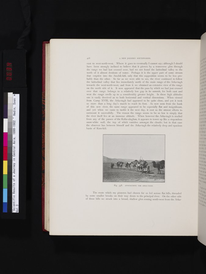 Scientific Results of a Journey in Central Asia, 1899-1902 : vol.3 / Page 634 (Color Image)