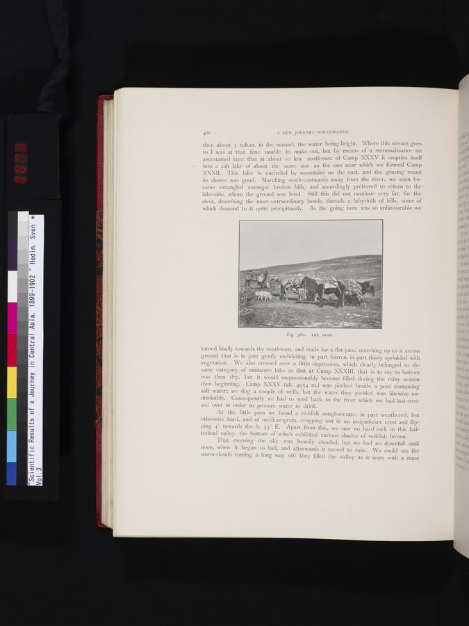 Scientific Results of a Journey in Central Asia, 1899-1902 : vol.3 / 678 ページ（カラー画像）