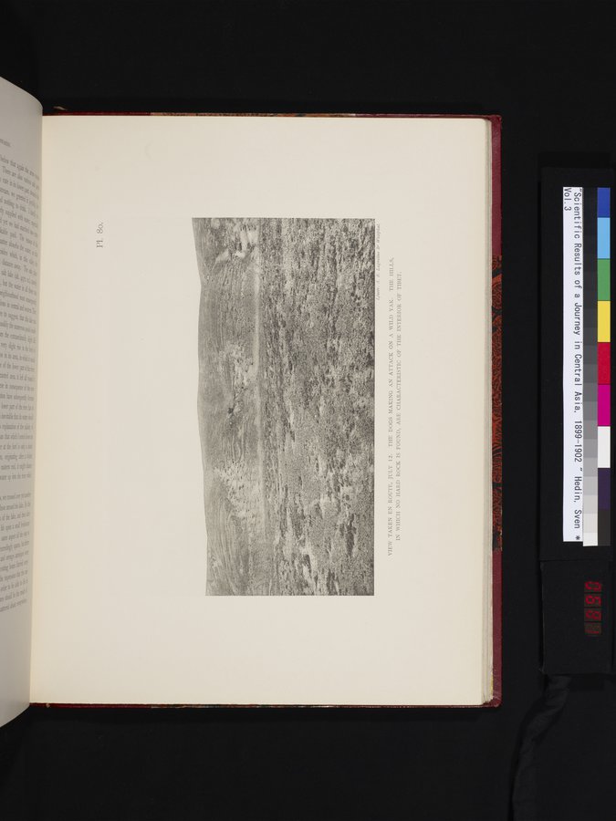 Scientific Results of a Journey in Central Asia, 1899-1902 : vol.3 / 681 ページ（カラー画像）