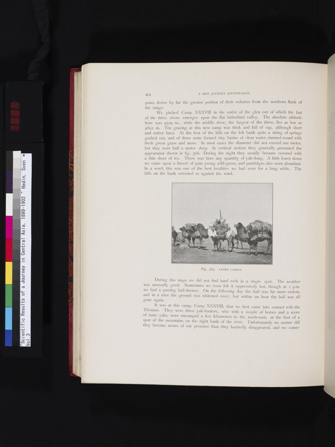 Scientific Results of a Journey in Central Asia, 1899-1902 : vol.3 / 688 ページ（カラー画像）