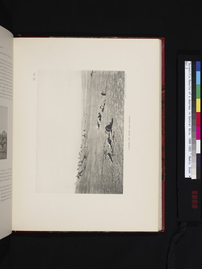 Scientific Results of a Journey in Central Asia, 1899-1902 : vol.3 / 689 ページ（カラー画像）