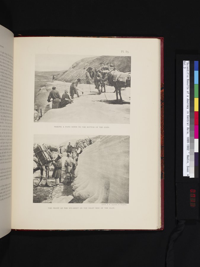 Scientific Results of a Journey in Central Asia, 1899-1902 : vol.3 / 711 ページ（カラー画像）