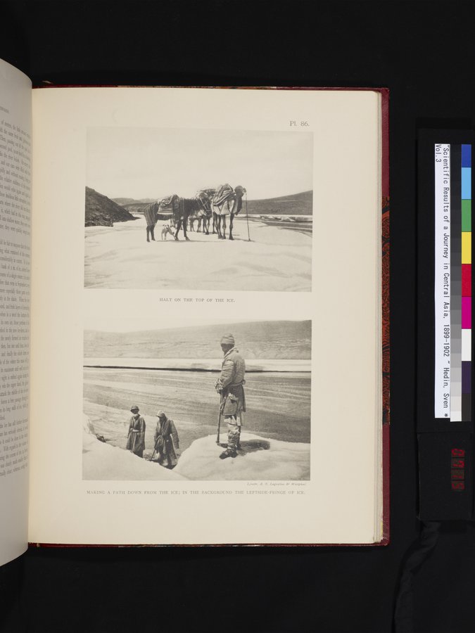 Scientific Results of a Journey in Central Asia, 1899-1902 : vol.3 / 715 ページ（カラー画像）